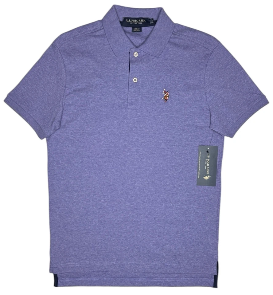 U.S. Polo Assn. #11682 NUEVO Polo Para Hombre Luxury Feel Interlock Foto 1 de 1