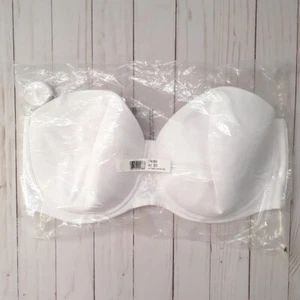 Vanity Fair Beauty Back Underwire Smoothing Strapless Bra Star White 42DD - Picture 1 of 6