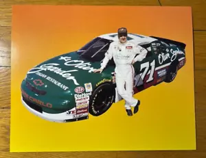 1995 Dave Marcis #71 Olive Garden Chevy - NASCAR Hero Card Handout - Mint New - Bild 1 von 2