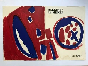 TAL COAT LITHOGRAPHIE ORIGINALE VELIN DE RIVES 1962 DERRIERE LE MIROIR MAEGHT - Bild 1 von 1