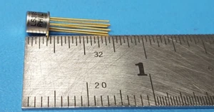 LS395, TO-71, GOLD LEADS, LOW NOISE/DRIFT MONOLITHIC DUAL N-CHANNEL JFET (ONE) - Picture 1 of 4