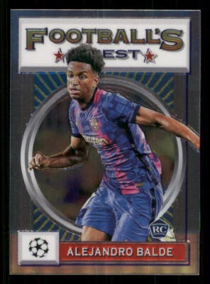 2021-22 Finest Flashbacks UEFA Champions League #119 Alejandro Balde - Image 1 of 2