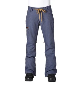 DC Viva Shell Snowboard Pants, Women's Medium, Dress Blue (Denim) New - Picture 1 of 5