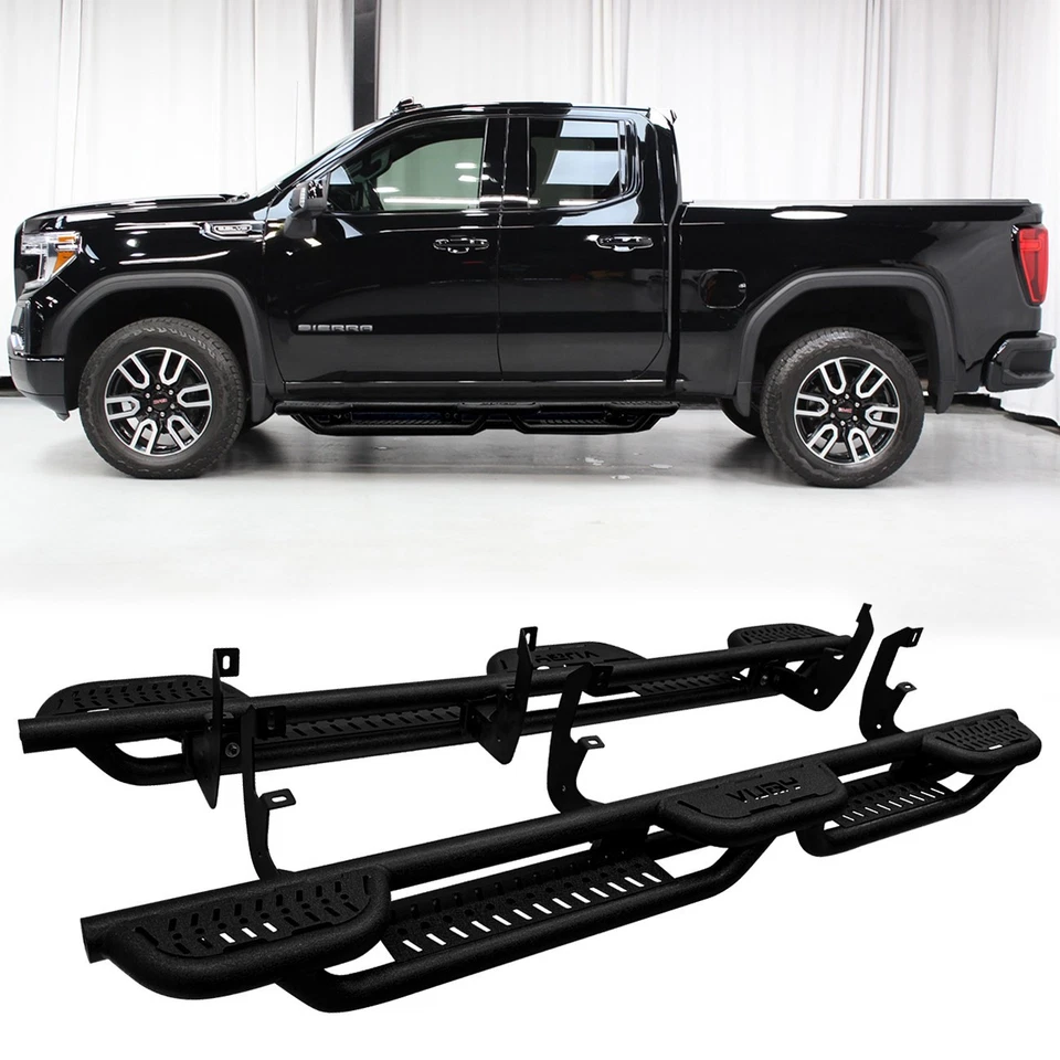 Vijay For 2019-2025 GMC Sierra 2500HD/3500HD Extended Cab Running Boards Foto 1 de 4