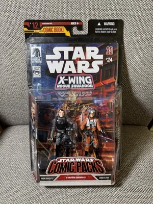 PAQUETES DE CÓMICS DE STAR WARS #12 ESCUADRÓN PÍCARO Baron Fel, Hobbie Klivian Hasbro Foto 1 de 4