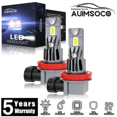 For Hyundai Elantra GT 2013-2018 Hatchback 4-Door LED Headlight Bulbs Low Beam - Image 1 of 4