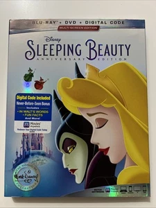 Sleeping Beauty Disney Signature Collection (Blu-ray + DVD) Movie with Slipcover - Picture 1 of 3