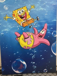SpongeBob & Patrick Canvas Wall Art, 12x16 - Picture 1 of 6