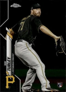 2020 Topps Chrome Update #U-23 Nik Turley Pittsburgh Pirates Rookie - Picture 1 of 2