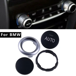 Control Button Knob Interior Inner Black+Silver 61319393931 Useful Portable - Picture 1 of 12