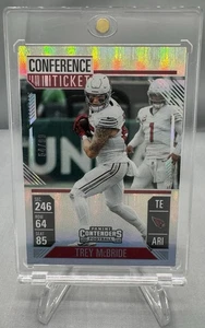 Trey McBride 2024 Panini Contenders Conference Ticket /99 #1 Arizona Cardinals - Bild 1 von 2