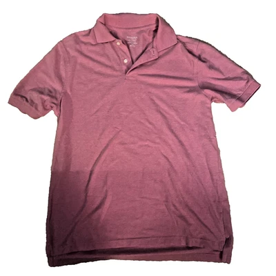 Camisa Polo Merona Para Hombres L Rosa Manga Corta Preppy El Polo Definitivo Foto 1 de 4