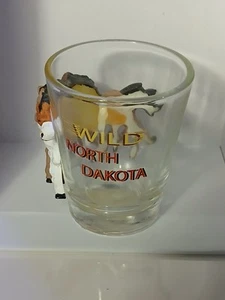 Wild Horses North Dakota Shot Glass Barware - Picture 1 of 2