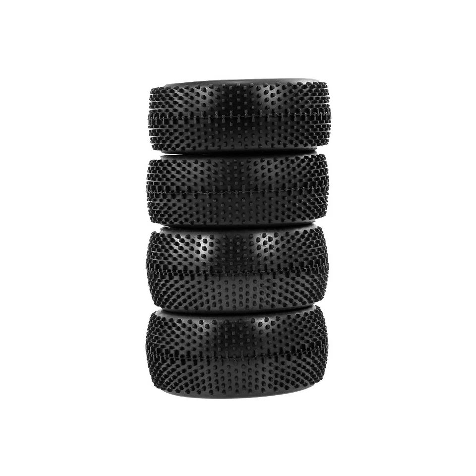 4pcs Front And Rear Tire With Wheel Rim For 1/10 HSP HPI Carson Redcat ZD - Image 1 of 4