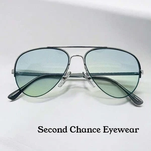 Occhiali da sole vintage COTTET nuovi/vecchi mezzo cerchio-personalizzati-con lenti nuove Berko’s Designs - Foto 1 di 10