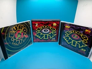 Euro Mix 1, 2, 3 - Various Artists (CD, 1995) 5 CD Set (84 Massive Dance hits) - Imagen 1 de 10