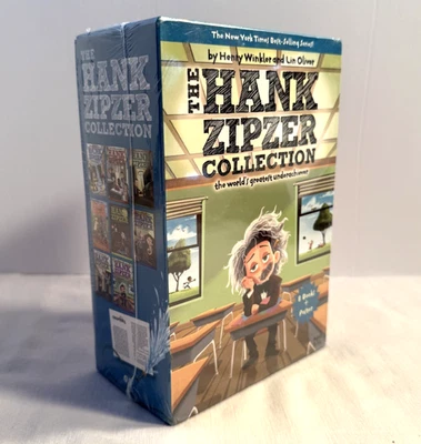 Hank Zipzer Collection 8-Book Boxed Set - New Sealed - Henry Winkler Lin Oliver - Image 1 of 4
