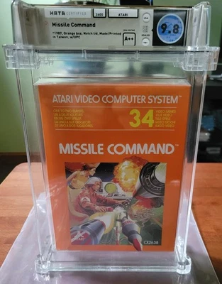 Missile Command (Atari 2600, 1987) Brand new - WATA 9.8 A++ Sealed! - Image 1 of 4