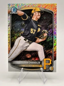 Bubba Chandler 2025 Bowman Chrome Prospect Shimmer Refractor #BCP-171 Pirates - Bild 1 von 2