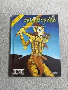 Fiend Folio Advanced Dungeons & Dragons TSR Hardcover Book 1981 - 1st Edition - Picture 1 of 5