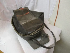 Vtg 1980's Germany Elefantenboy Harrro Leather Motorcycle Tank Bag w/ Rain Cover - Bild 1 von 9