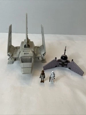 Star Wars Micro Máquinas Action Fleet Series Alpha Imperial Shuttle Paquete de 2 1995 Foto 1 de 4
