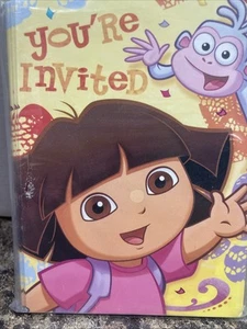 Dora The Explorer Invitations (8ct.) - Picture 1 of 1