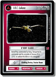 I.K.C. Lukara - Blaze of Glory - Star Trek CCG 1E - Picture 1 of 6