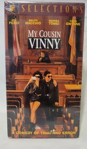 MY COUSIN VINNY (VHS-1992)COMEDY-JOE PESCI-RALPH MACCHIO-NEW-SEALED-WATERMARKS. - Picture 1 of 8