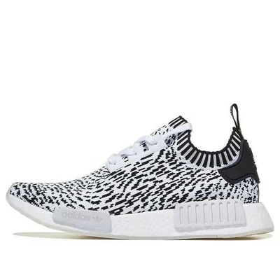 Adidas NMD_R1 PK Blanco Negro Primeknit Correr BZ0219 (433) Zapatos para Hombre Foto 1 de 4