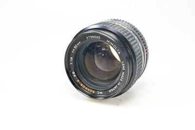 Minolta MC 50mm f1.4 Rokkor-X PG Lens #G349 - Image 1 of 4