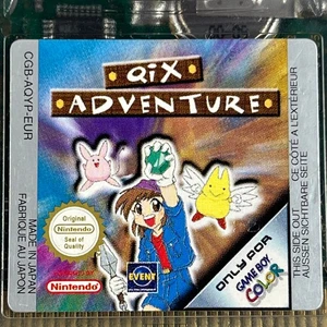 Nintendo Game Boy Color Qix Adventure Modul mit Hülle Guter Zustand - Bild 1 von 8