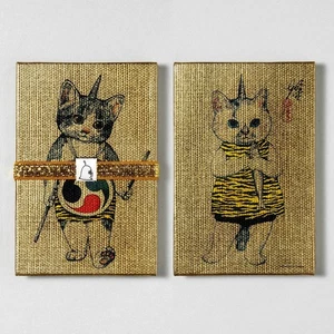 Yuko Higuchi Goshuin-cho sello de peregrinación japonés cuaderno foo dog fuera de servicio difícil de encontrar - Imagen 1 de 4