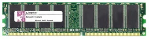256MB Kingston DDR1 RAM PC2700U 333MHz CL2.5 KT305957-041-INCE5/HP 305957-041 - Picture 1 of 1