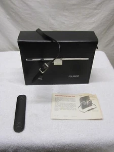 Vintage POLAROID 339 Land Camera Kunstleder Aufbewahrungstasche mit Papier SAUBER! - Bild 1 von 6