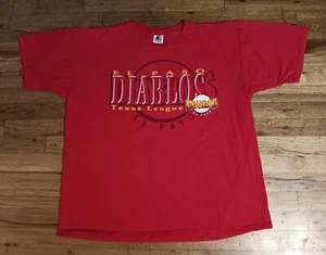 vintage El Paso Diablos t-shirt Starter Texas League Arizona Diamondbacks milb - Picture 1 of 7