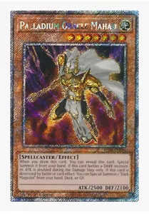 Yugioh Palladiumorakel Mahad Platin Secret Rare 1. Auflage NM RA03 - Bild 1 von 1