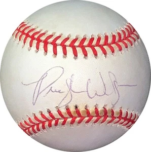 Preston Wilson signed RONL Official NL Baseball light sig- JSA #EE41623 - Picture 1 of 1