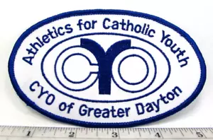 Vintage Athletics For Catholic Youth Organization CYO Patch Greater Dayton Ohio - Picture 1 of 3