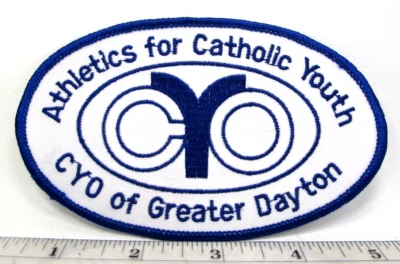 Vintage Athletics For Catholic Youth Organization CYO Patch Greater Dayton Ohio - Image 1 of 3