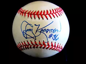 JERRY KOOSMAN # 36 1969 WSC NY METS SIGNED AUTO VINTAGE ONL BASEBALL PSA/DNA - Picture 1 of 3