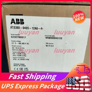 Brand New ABB ACS380-040S-12A6-4 Free Shipping - Picture 1 of 2