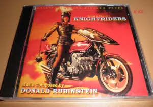 Knightriders CD soundtrack Donald Rubinstein ed harris tm savini George A Romero - Picture 1 of 2