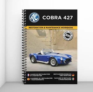 AC COBRA 427 : Taccuino Di Restauro E Manutenzione - CONSEGNA GRATUITA - Foto 1 di 8
