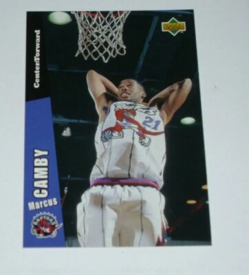 Upper Deck Folz Mini Card Basketball 1997 Marcus Camby Rapors NBA #32 Rare Card - Image 1 of 2