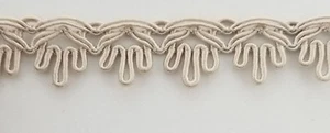 5/8" Scalloped Gimp Sewing Braid Trim - 12 Yards - Many Colors Available! - Picture 1 of 22