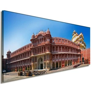 König Palast Leinwandbild AK Art Bilder Mehrfarbig Wandbild Kunstdruck Panorama - Bild 1 von 2