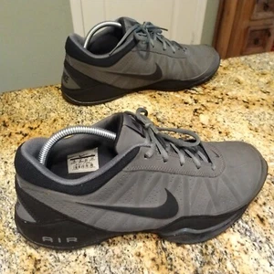 Nike Mens Air Ring Leader Low 488102-002 Gray Black Running Shoes Size 10 - Picture 1 of 12