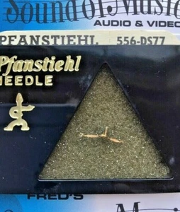NUEVO Pfanstiehl 556-DS77 Aguja de Diamante Lápiz Doble Aguja 556DS Magnavox 560138 - Imagen 1 de 6