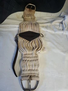 Altes 30" CINCH WESTERN 100% MOHAIR STRAND ROPER HORSE Tack  - Bild 1 von 9